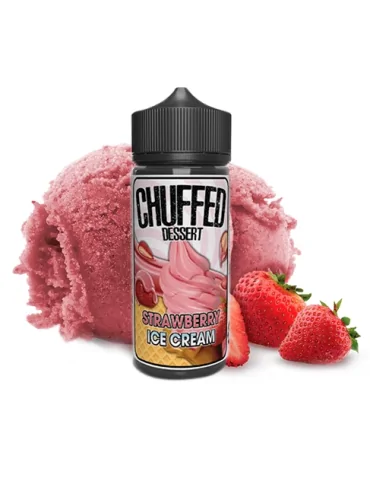 Chuffed Dessert Strawberry Ice Cream Prefilled 120ml 6mg E liquid