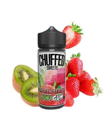 Chuffed Swets Strawberry Kiwi Gum Prefilled 120ml 6mg E liquid