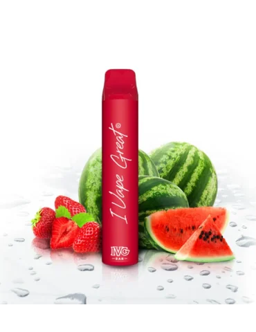 IVG Bar + Strawberry Watermelon 600puff 20mg Disposable Vape