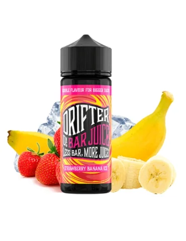 Juice Sauz Drifter Bar Strawberry Banana Ice 6mg 60/40 120ml Prefilled Nicotine E-liquid