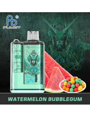 Crystal Watermelon Bubblegum 12000puffs 20mg Fumot Disposable Vape