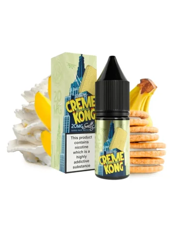 Creme Kong NicSalt Banana 10mg 10ml E liquid