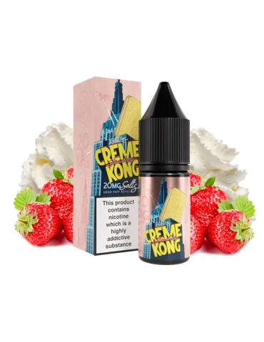 Creme Kong NicSalt Strawberry 10mg 10ml E liquid