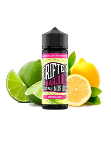 Juice Sauz Drifter Bar Lemon Lime 6mg 60/40 120ml Prefilled Nicotine E-liquid