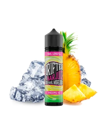 Juice Sauz Drifter Bar Pineapple Ice Nic Salt 20mg 60ml Prefilled E liquid