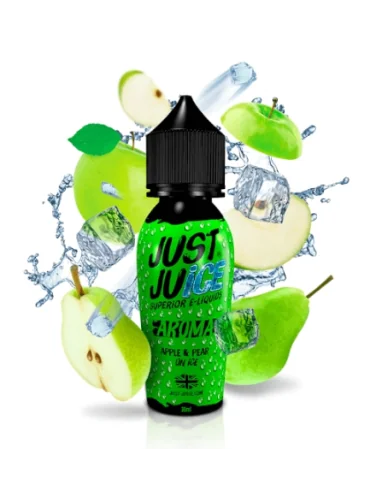 Prefilled Just Juice Apple Pear Ice 20mg 60ml Nic Salt E-liquids