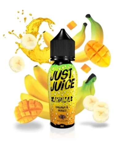 Prefilled Just Juice Banana Mango 20mg 60ml Nic Salt E-liquids