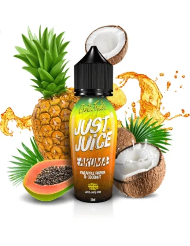 Prefilled Just Juice Exotic Fruits Papaya Pineapple Coconut 20mg 60ml Nic Salt E-liquids