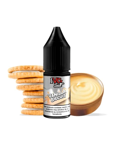 Vanilla Biscuit IVG NicSalt 10ml 20mg 50/50 Nicotine Salt E-liquid