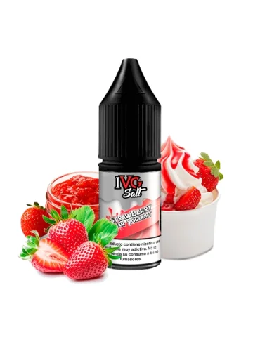 Strawberry Jam Yoghurt IVG NicSalt 10ml 20mg 50/50 Nicotine Salt E-liquid