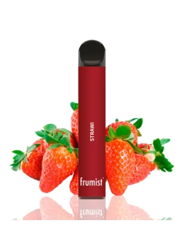 500puffs Disposable e-cigarette Frumist Disposable Strawi 0mg EXPIRATION DATE 01.09.24.