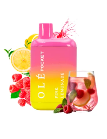 Ole Pocket Pink Lemonade 20mg 800 puff Disposable Vape