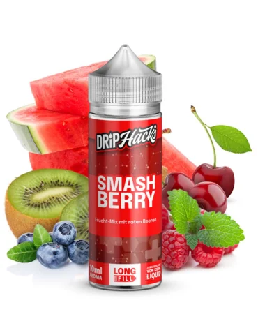 Drip Hacks Smash Berry 3mg 120ml 60/40 Prefilled Nicotine E-liquid