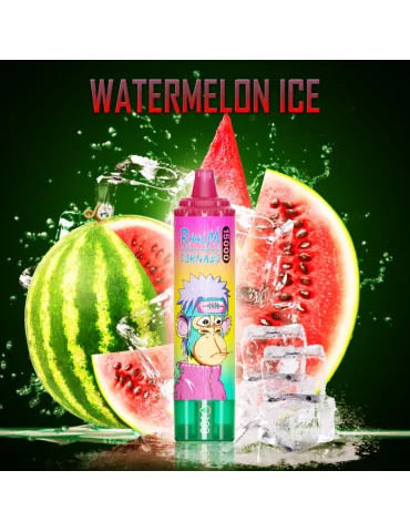 Tornado 15000 puffs Watermelon Ice 20mg - RandM Disposable Vape