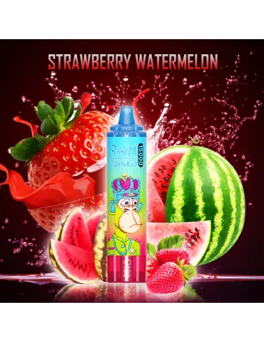 Tornado 15000 puffs Strawberry Watermelon 20mg - RandM Disposable Vape