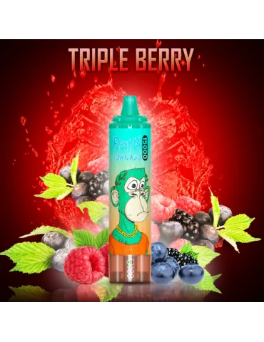 Tornado 15000 puffs Triple Berry 20mg - RandM Disposable Vape