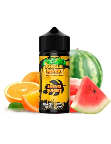 Jungle Fever Safari Sunset 100ml (shortfill) 70/30