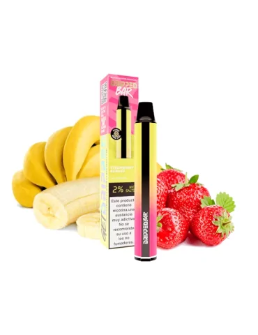 Dripped Bar Strawberry Banana 20mg 800 puffs Disposable Vape