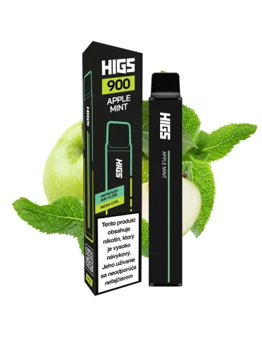 HIGS XL 900puffs Apple Mint Mesh-Coil 20mg disposable vape