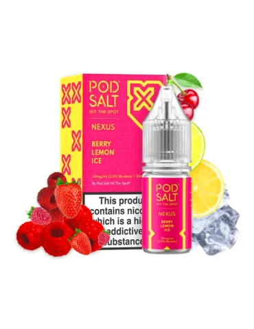 Pod Salt Nexus Berry Lemon Ice 10ml 20mg E liquid