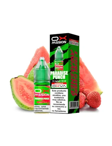 Oxva Ox Passion Nic Salts Paradise Punch 20mg 10ml E liquid