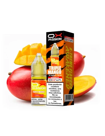 Oxva Ox Passion Nic Salts Triple Mango 10mg 10ml E liquid