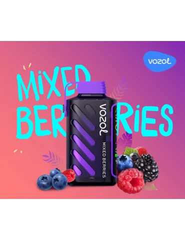 Vozol Gear Power Mixed Berries Disposable vape 20000 puffs 20mg