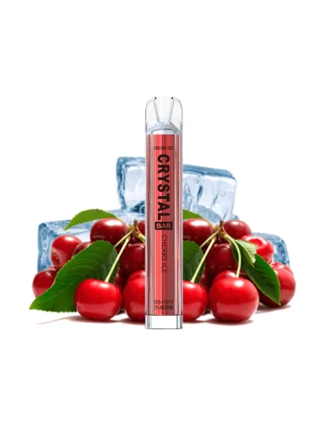 Crystal Bar Cherry Ice Disposable Vape Mesh 20mg 600puffs