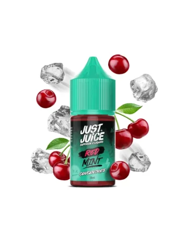 Just Juice Mint Range Red Mint 30ml Vape Concentrate