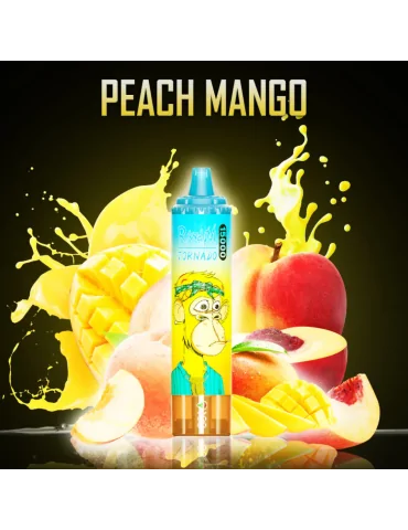 Tornado 15000 puffs Peach Mango 20mg - RandM Disposable Vape