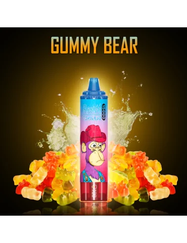 Tornado 15000 puffs Gummy Bear 20mg - RandM Disposable Vape