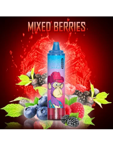 Tornado 15000 puffs Mixed Berries 20mg - RandM Disposable Vape