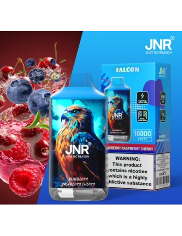 18000 Puff Falcon-X Blueberry Raspberry Cherry 20mg - JNR Disposable Vape