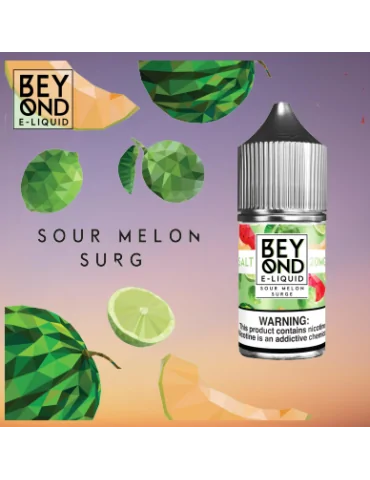 Beyond Nic Salt 30ml Sour Melon Surge 20mg E-liquid