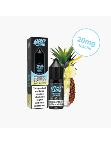 Pod Fuel Pineapple Lemonade 10ml 20mg Nic Salt E liquid