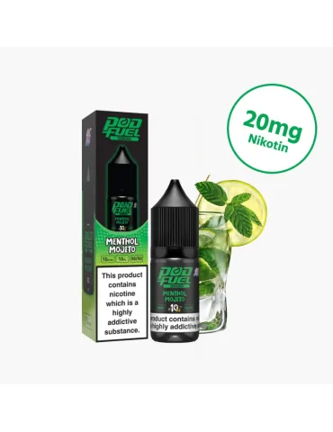 Pod Fuel Menthol Mojito 10ml 10mg Nic Salt E liquid