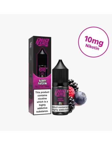 Pod Fuel Berry Fusion 10ml 10mg Nic Salt E liquid