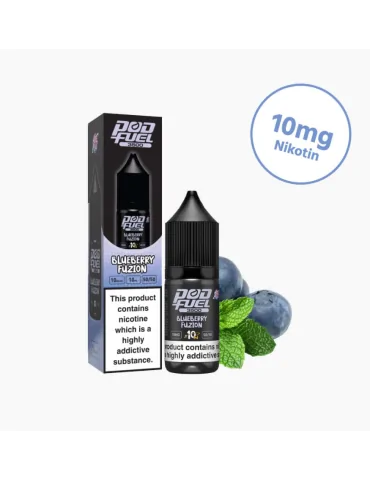 Pod Fuel Blueberry Fusion 10ml 10mg Nic Salt E liquid