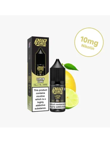 Pod Fuel Lemon Lime10ml 10mg Nic Salt E liquid