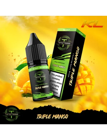 TempTease Nic Salt Triple Mango 20mg 10ml E liquid