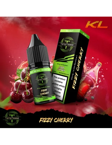 TempTease Nic Salt Fizzy Cherry 20mg 10ml E liquid