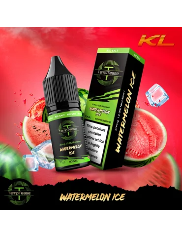 TempTease Nic Salt Watermelon Ice 20mg 10ml E liquid