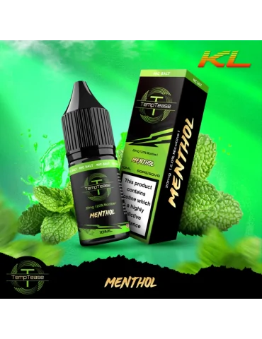 TempTease Nic Salt Menthol 20mg 10ml E liquid