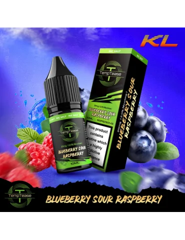 TempTease Nic Salt Blueberry Sour Raspberry 20mg 10ml E liquid