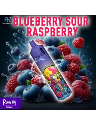 Tornado Music Blueberry Sour Raspberry 30000 puffs 20mg - RandM Disposable Vape