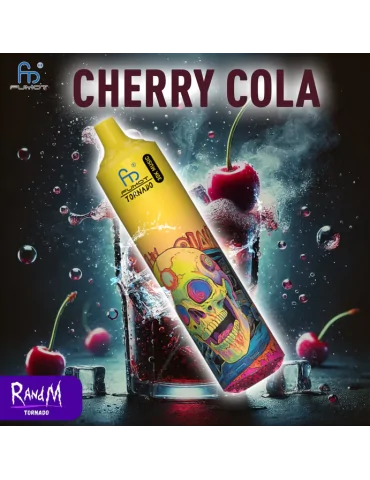 Tornado Music Cherry Cola 30000 puffs 20mg - RandM Disposable Vape