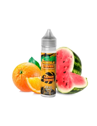 Jungle Fever Safari Sunset NicSalt 20mg 60ml Prefilled E-liquids