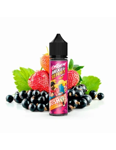 Ossem Adrenaline Rush Strawberry Blackcurrant NicSalt 20mg 60ml Prefilled E-liquids