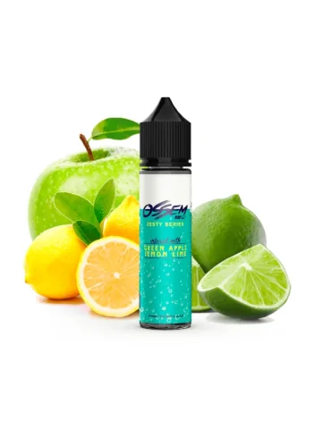 Ossem Green Apple Lemon Lime NicSalt 20mg 60ml Prefilled E-liquids