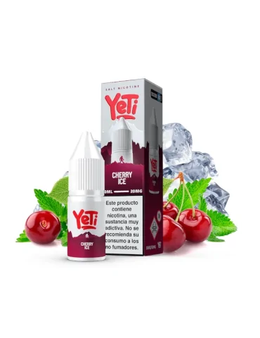 Yeti Nic Salt Cherry Ice 10mg 10ml E liquid